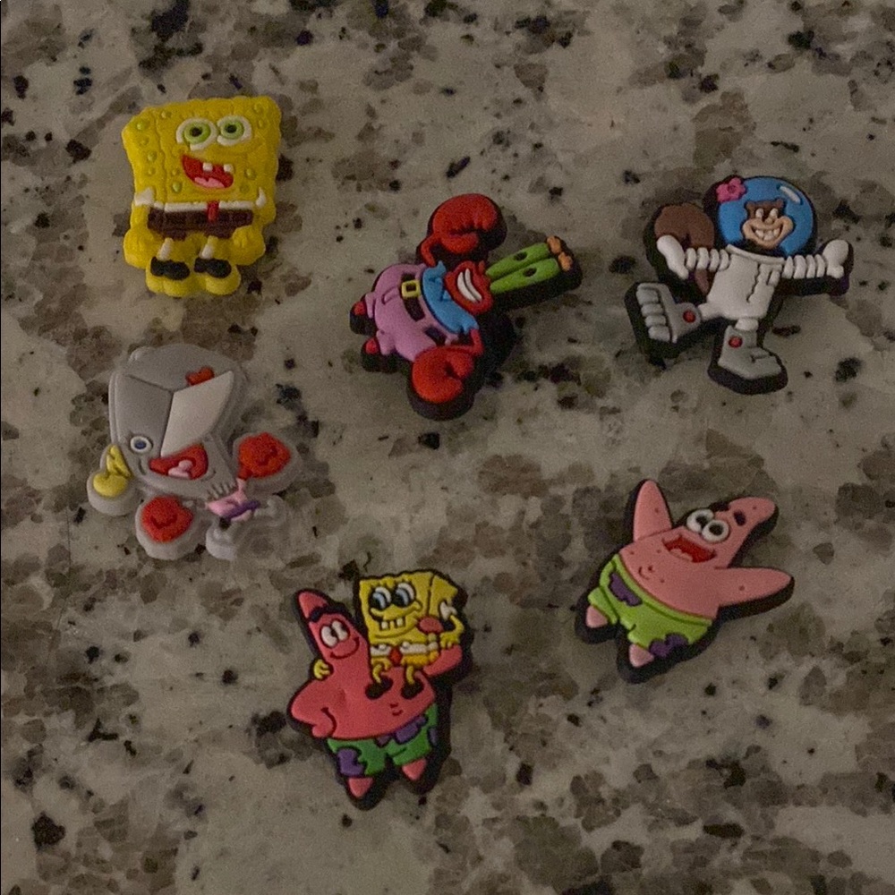 SpongeBob SquarePants Characters CROC charms NEW